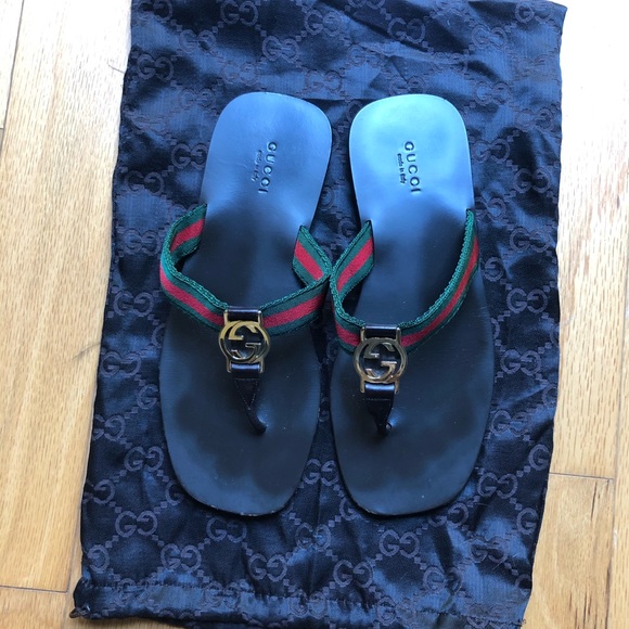 gucci ribbon sandals